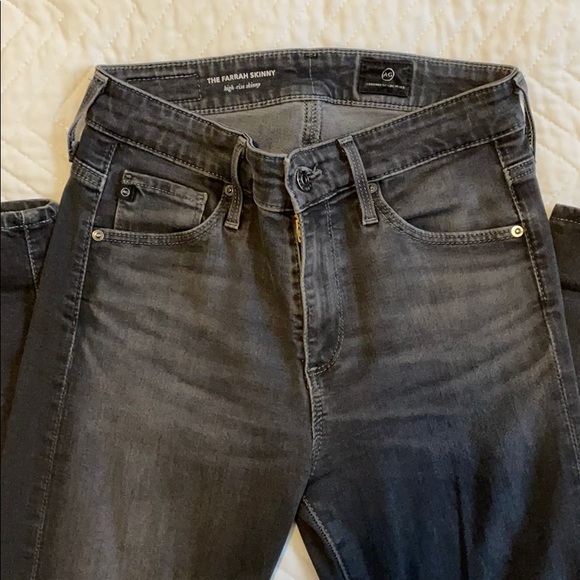 AG Dark Grey Farrah Skinny - Picture 4 of 4
